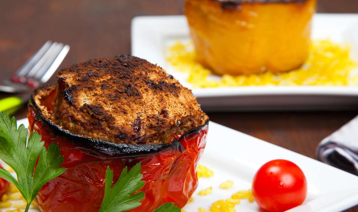 Peperoni gratinati