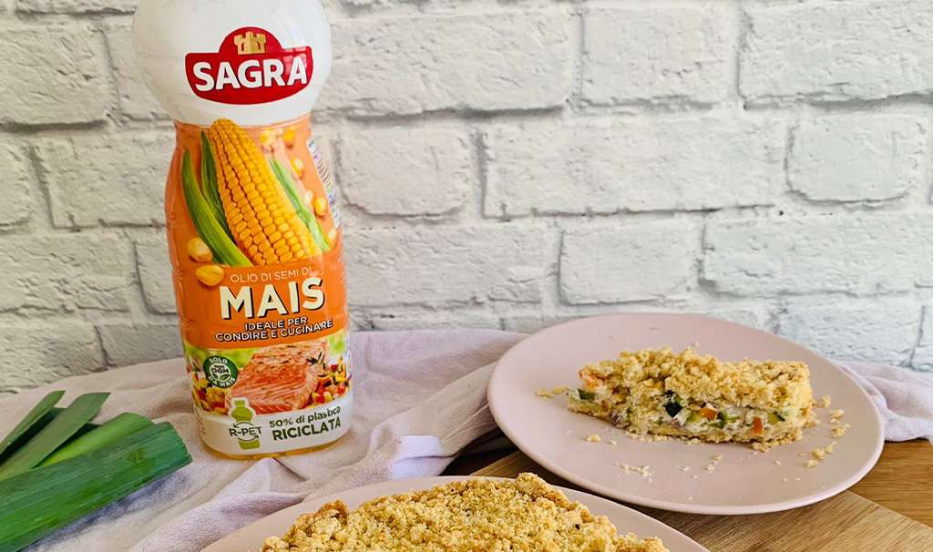 Sbriciolata salata alle verdure
