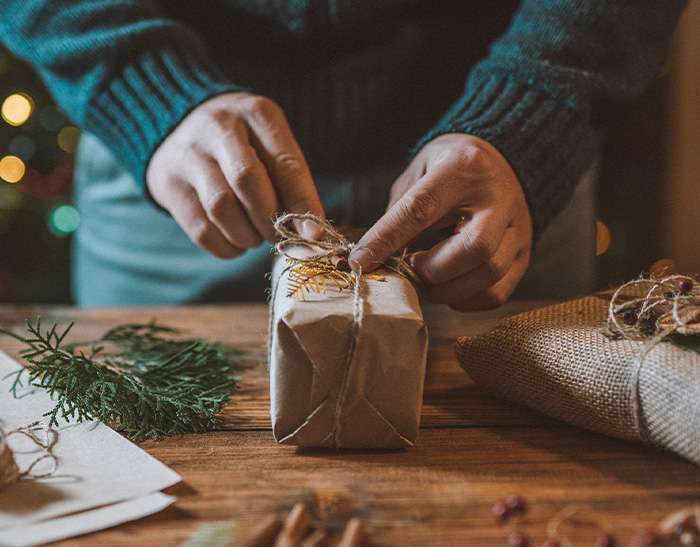Idee "fai da te" per regali di Natale green che rendono felici i parenti... e il pianeta!