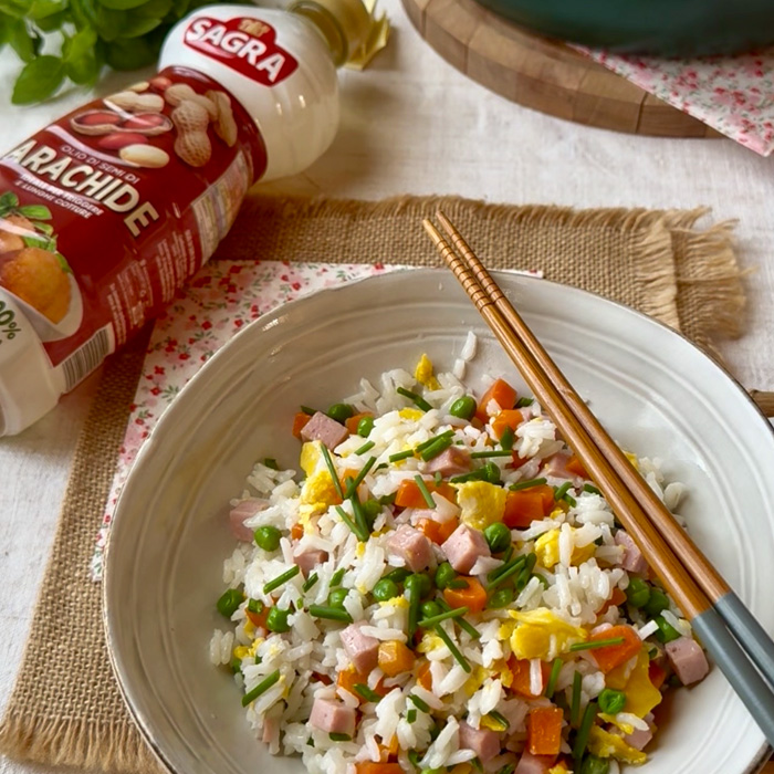 Riso alla cantonese all’italiana