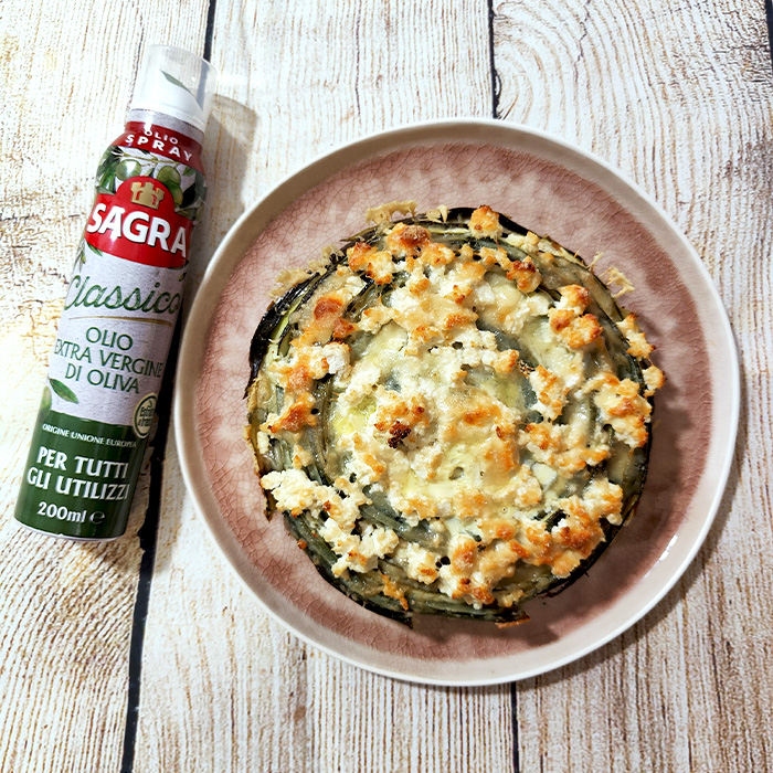 Torta salata invisibile alle zucchine